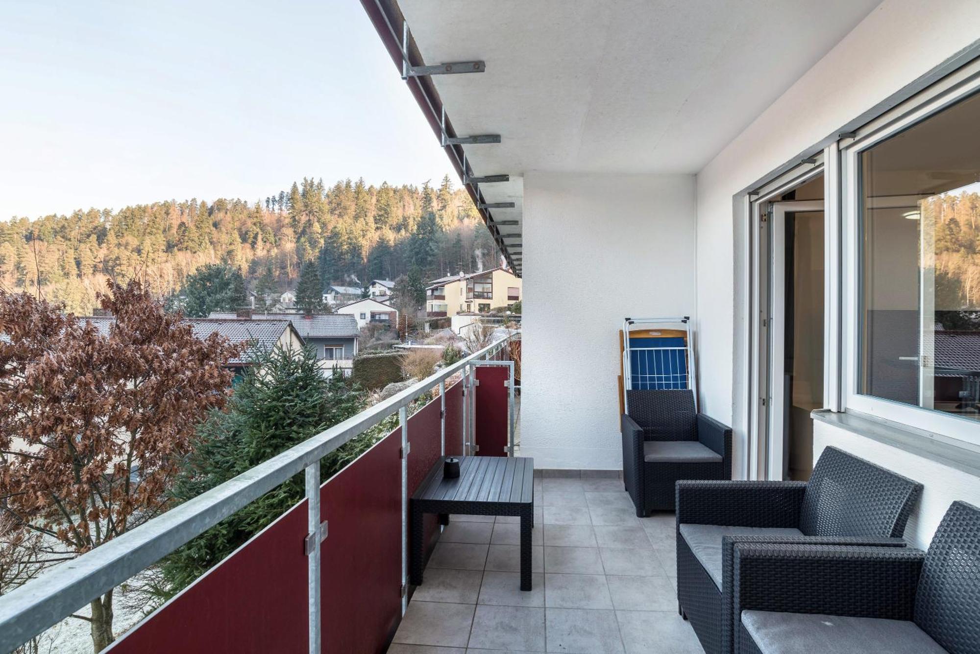 Am Hochwald Mit Burgblick Apartment Bad Liebenzell Exterior photo